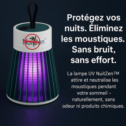 NoMoustik™ – La lampe intelligente qui élimine les moustiques pendant que vous dormez.